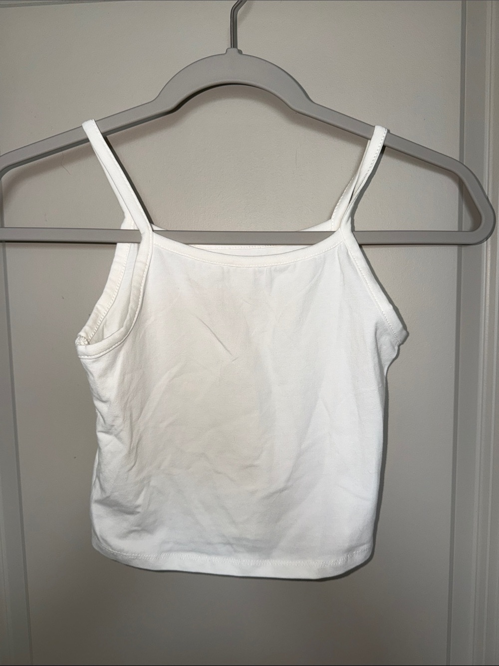 art class White Cotton Spaghetti Strap Camisole Toplet
